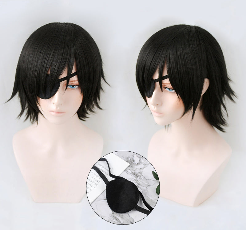 Spicy Short - Safety Devil Hunter Black Wig