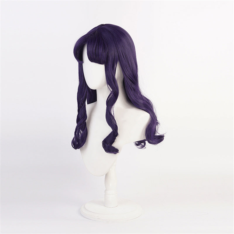 Dream Curly Collection - EVA Purple Wavy Long Wig