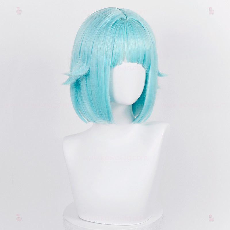 Spicy Short Collection - Star Tea Rabbit Singer Blue Wig