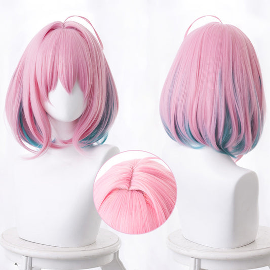 Double Trouble Collection - Cutest Otaku Idol Pink & Blue Wig