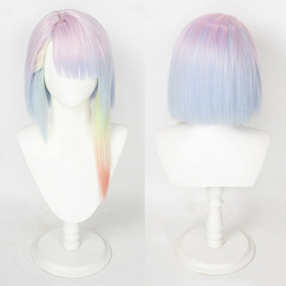 Spicy Short Collection - Cyber Mysterious Netrunner Wig