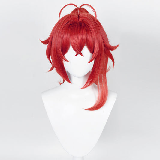 Special Recipes Collection - Pyro Darknight Hero Red Wig