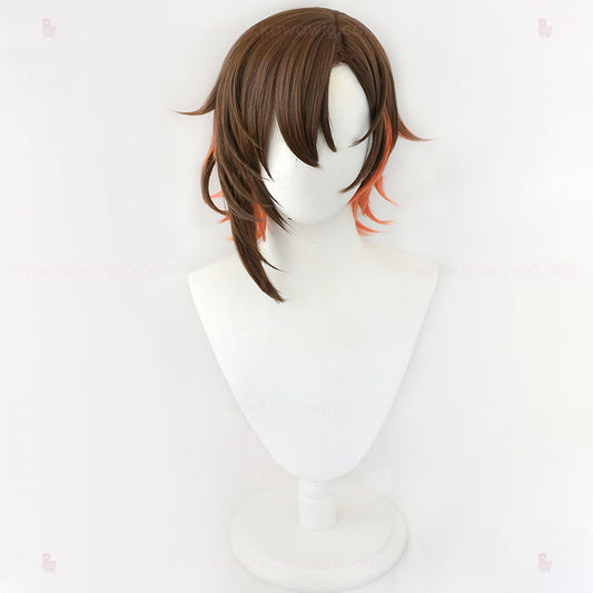 Double Trouble Collection - Carnival Serpent Spirit Brown & Orange Wig