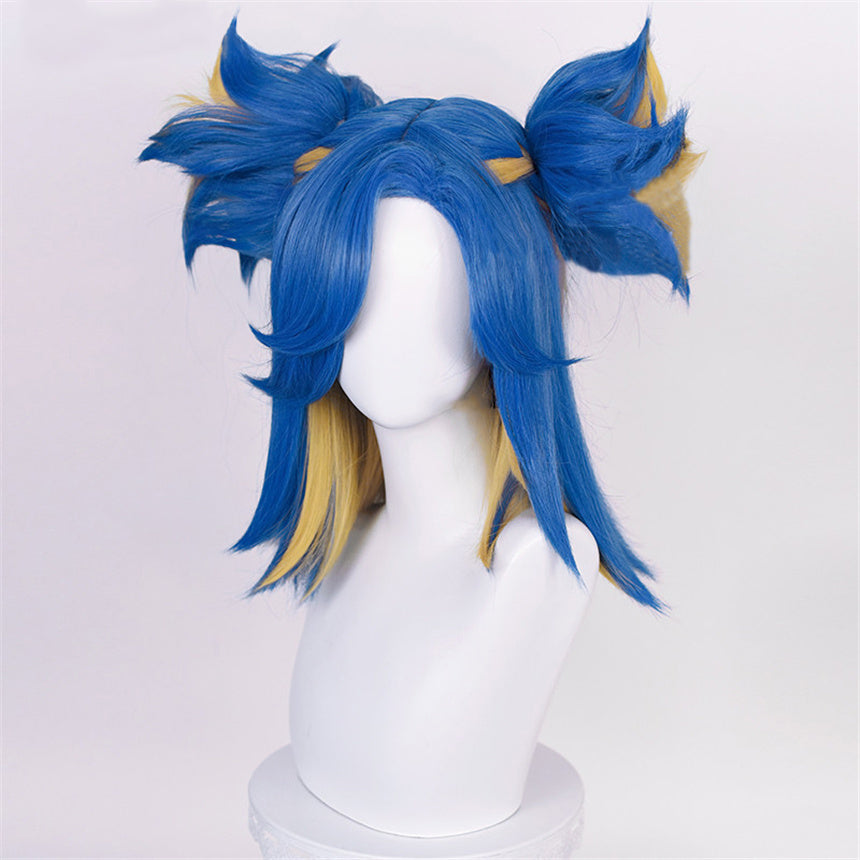Double Trouble Collection - Blue Agent Duelist Wig