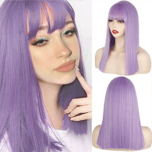 B-B Collection - Soft Violet Flower Wig