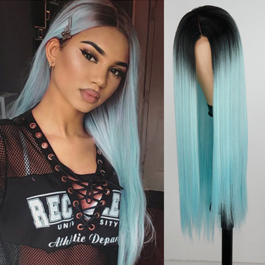 Fairy Fair Collection - Ombre Dark to Minty Mints Wig